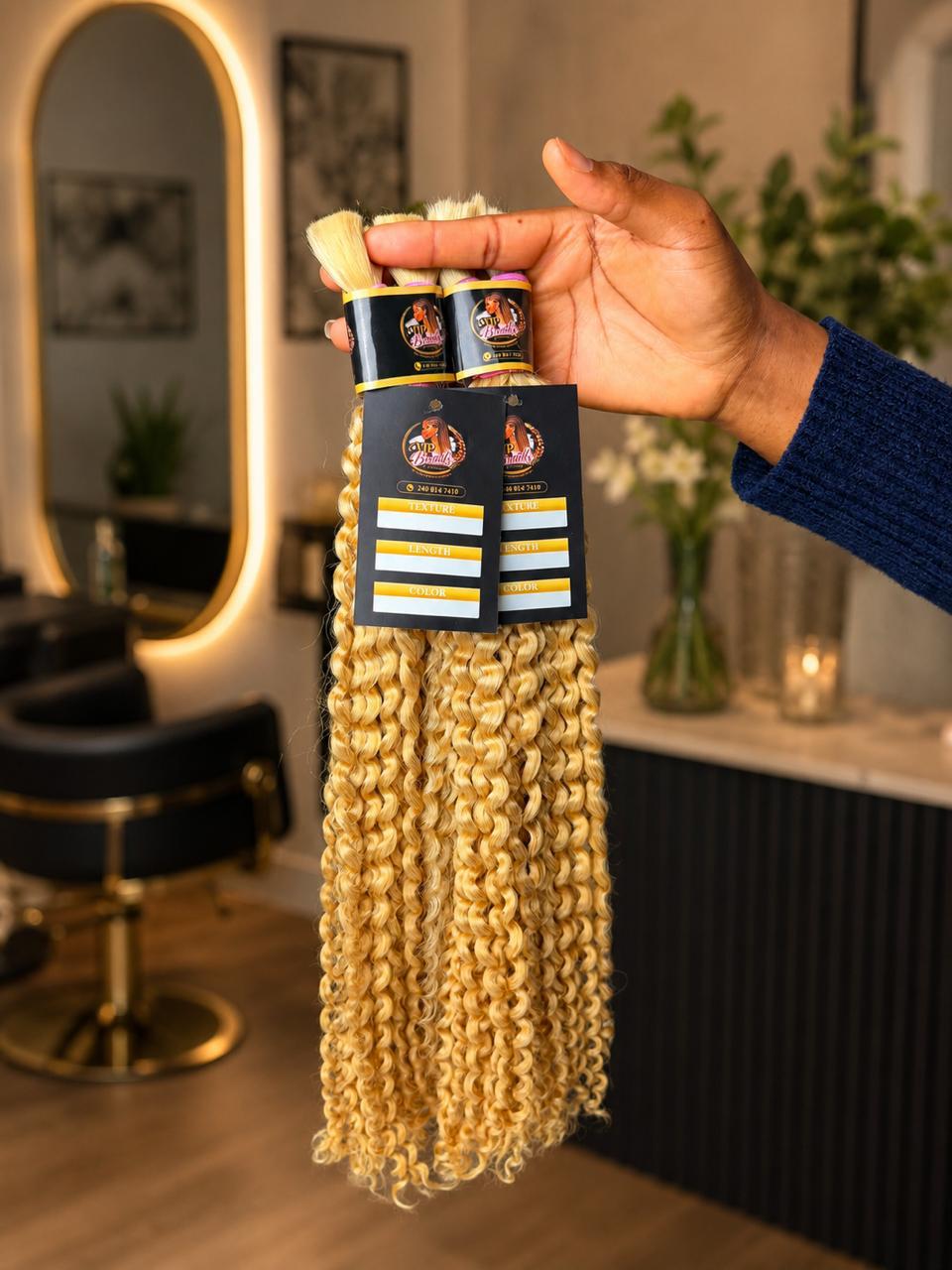Knee Length Braids by VIP Braids By Yvonne