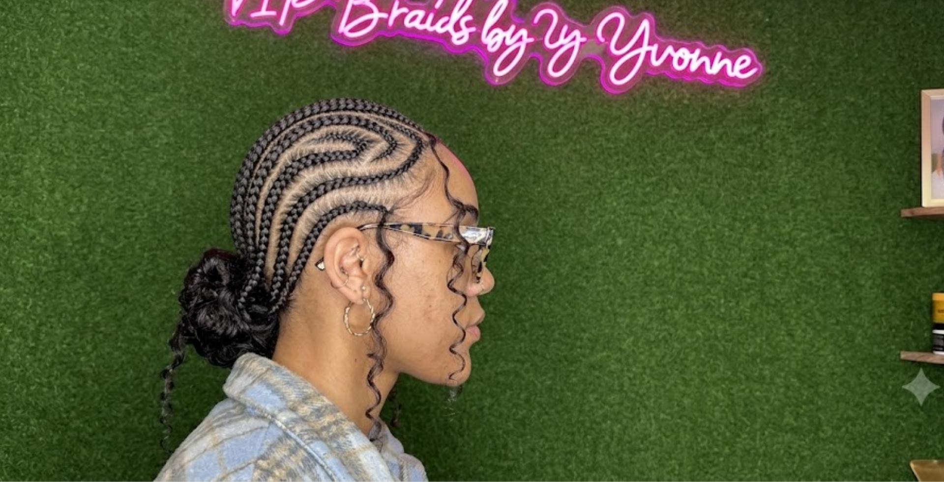 Gorgeous red African braids by VIP Braids By Yvonne
